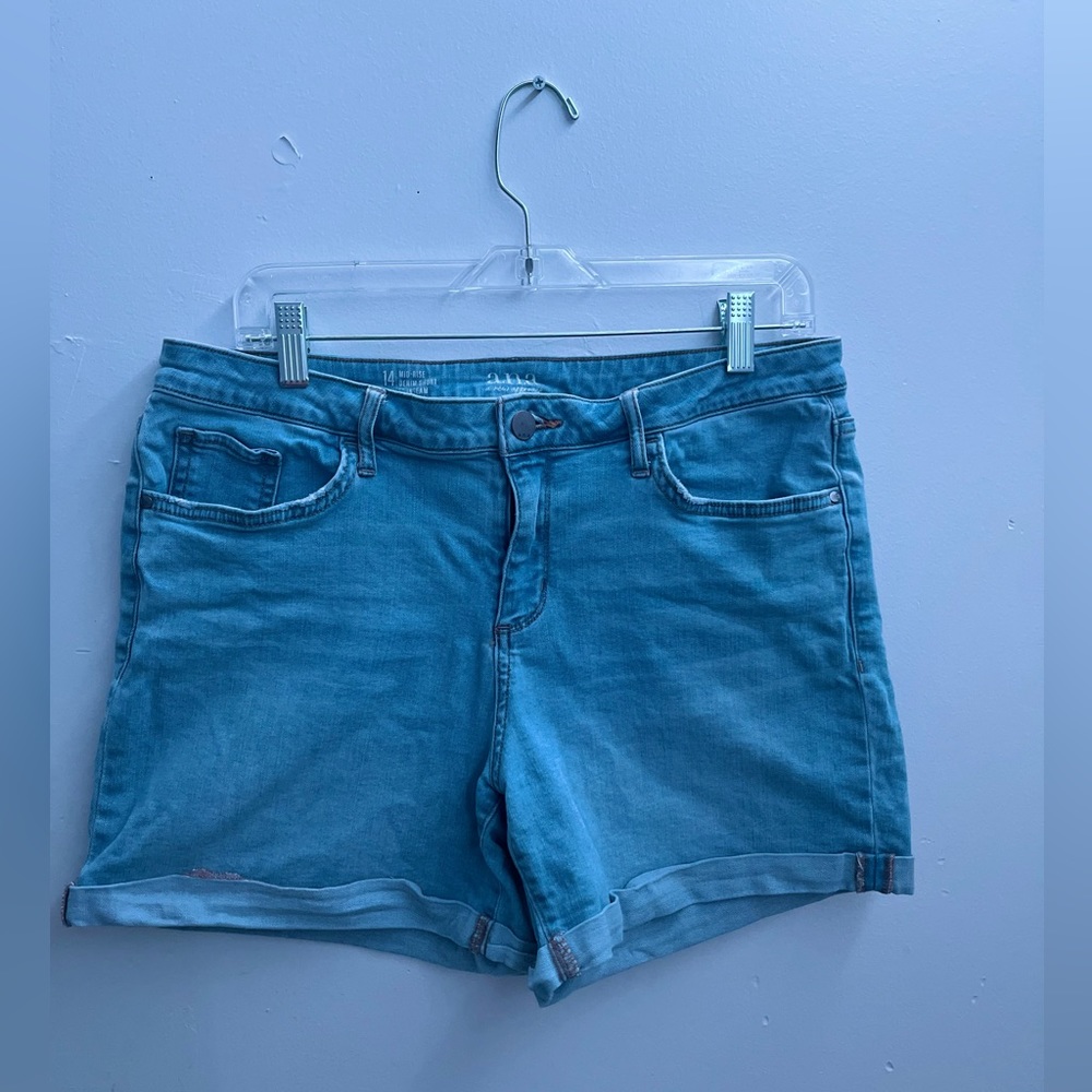 High Waisted Jean Shorts